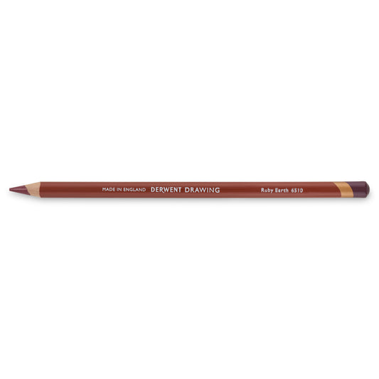 Derwent Drawing Pencil 6510 Ruby Earth