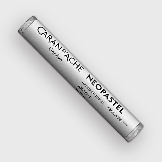 Caran d'Ache Artist Neopastel 498 Silver