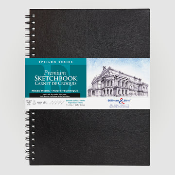 Stillman & Birn Epsilon Wirebound 22,9x30,5cm 150g 50 sheets