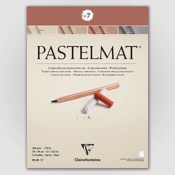 Clairefontaine Pastelmat N°7 360g 30x40 12 sheets