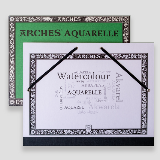 Arches Cold pressed 300g 23x31 cm 20 sheets + tekenkaft 26x33cm