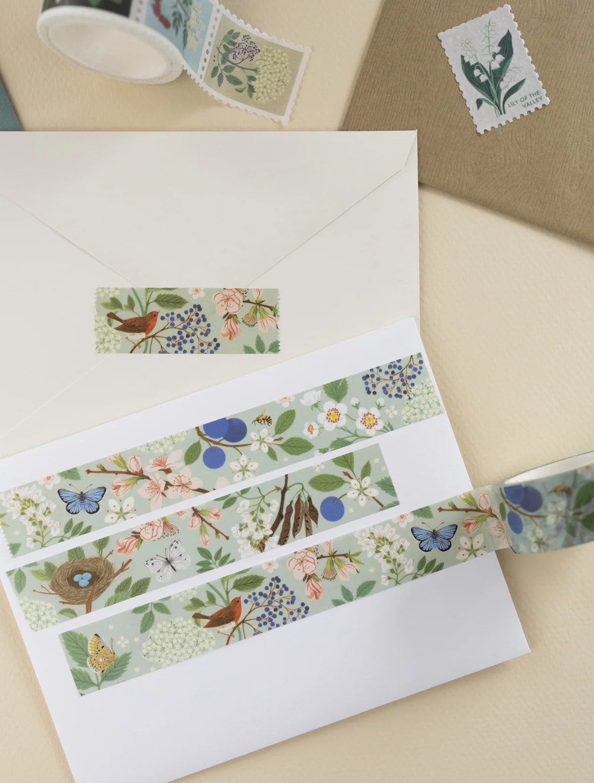 Washi tape Flowering trees by Botanica Paper co.