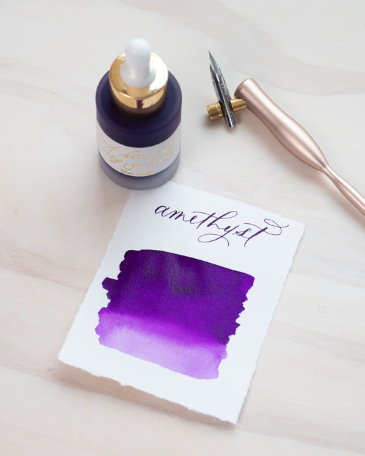 Tom's Studio Calligraphy Ink Amethyst