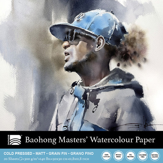 Baohong Masters' Choice 300g Block Cold pressed 30x30cm Viktoria Prischedko