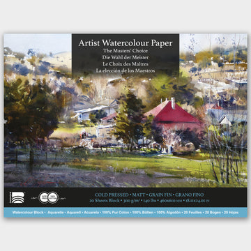 Baohong Masters' Choice 300g Block Cold pressed 46x61cm David Taylor