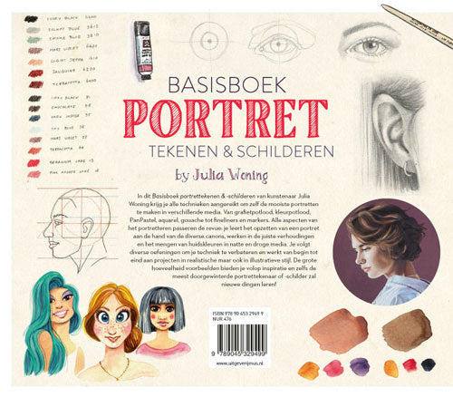 Basisboek Portret tekenen door Julia Woning