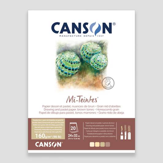 Canson Mi-Teintes Brown tones 24x32cm 20vel