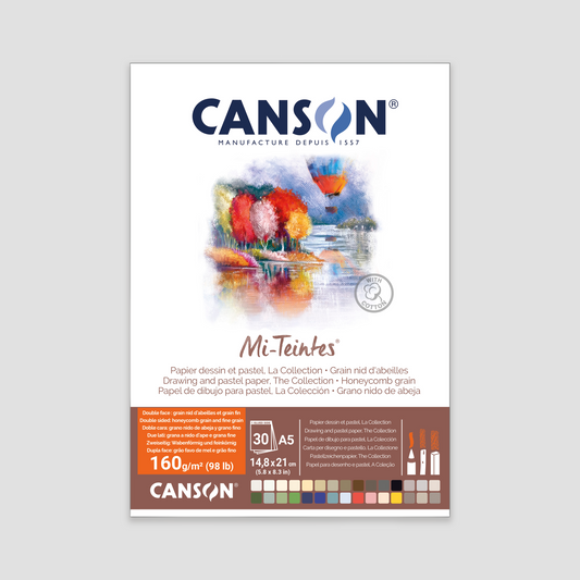 Canson Mi-Teintes The collection 30 kleuren A5