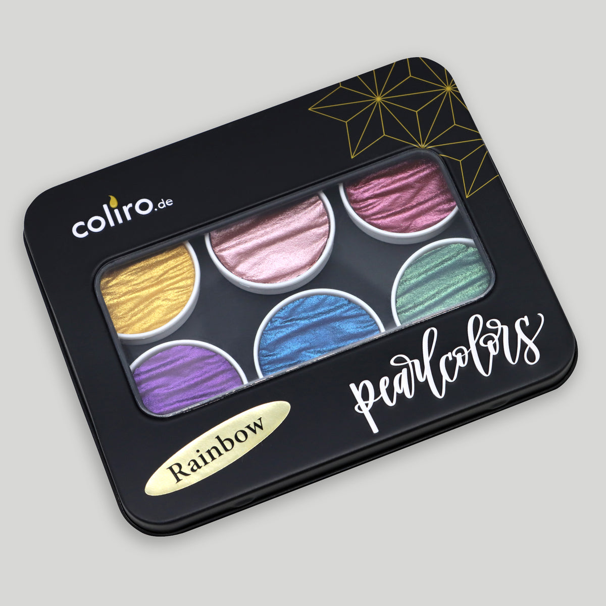 Coliro Pearlcolors set 'Rainbow'