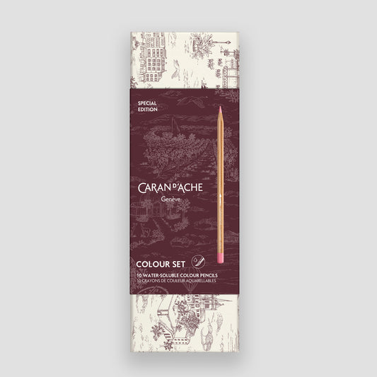 Caran 'd Ache XMAS 2026 Supracolor set 10 Toile de Jouy