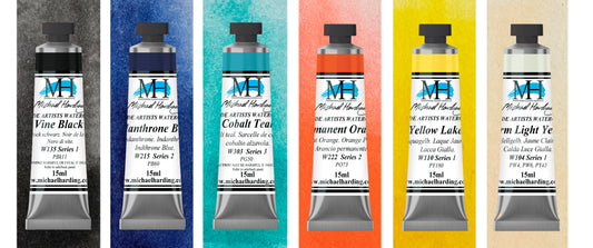Michael Harding Artist Watercolour 15ml Set 6 City Night