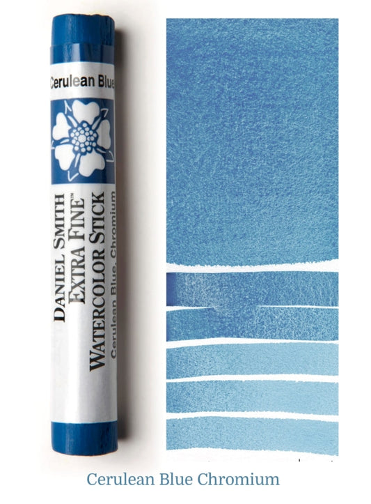 Daniel Smith Watercolour Stick Cerulean Blue, Chromium