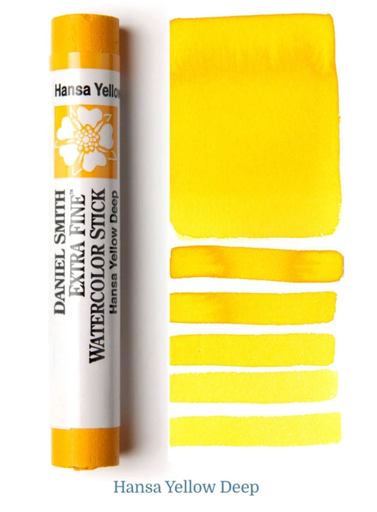 Daniel Smith Watercolour Stick Hansa Yellow Deep