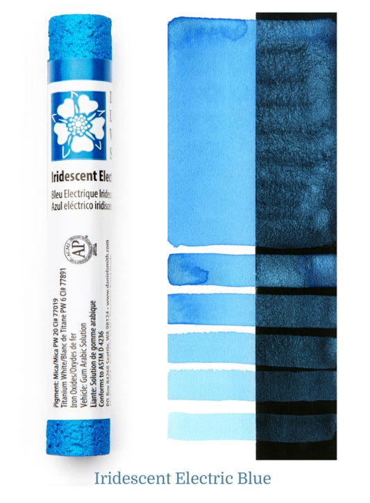 Daniel Smith Watercolour Stick Iridescent Electric Blue