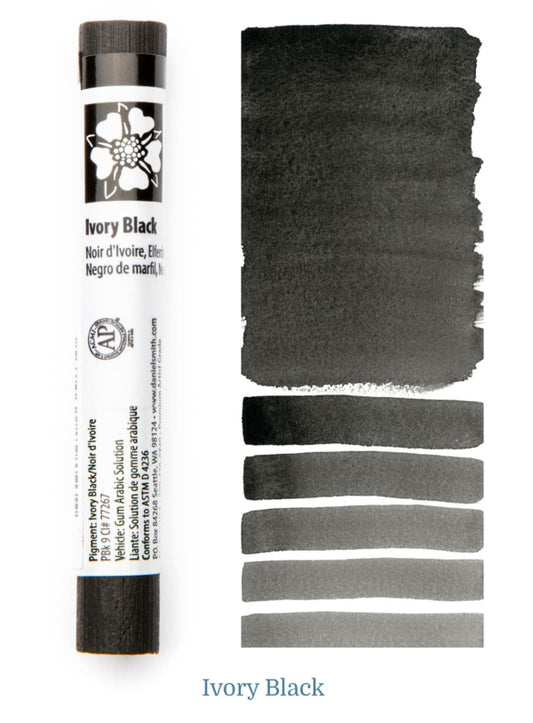 Daniel Smith Watercolour Stick Ivory Black