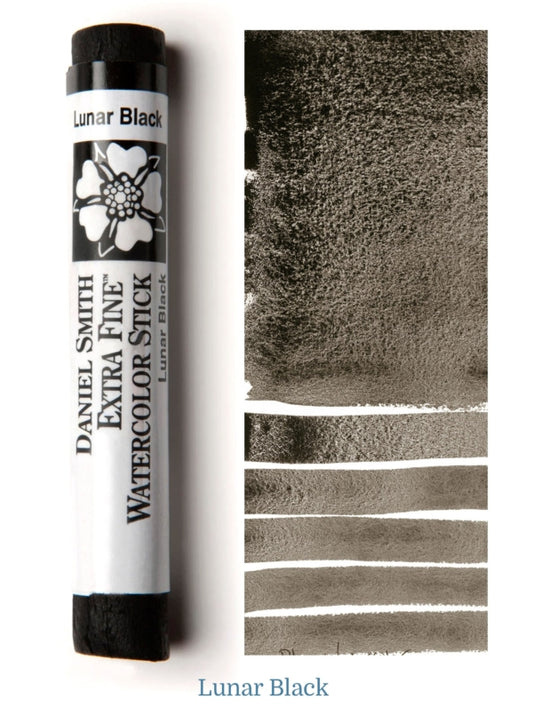 Daniel Smith Watercolour Stick Lunar Black
