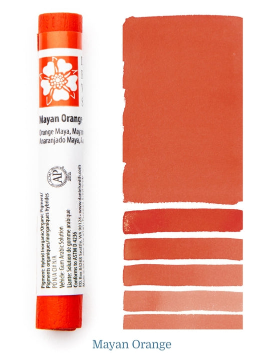 Daniel Smith Watercolour Stick Mayan Orange