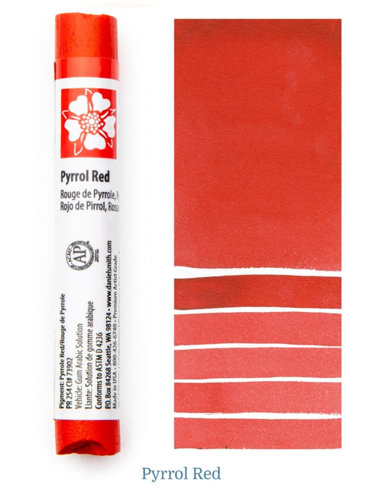 Daniel Smith Watercolour Stick Pyrrol Red