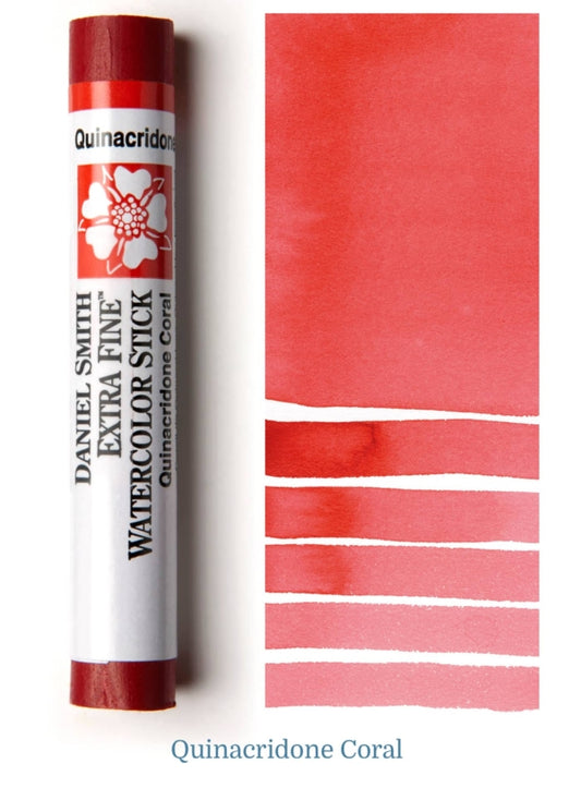 Daniel Smith Watercolour Stick Quinacridone Coral