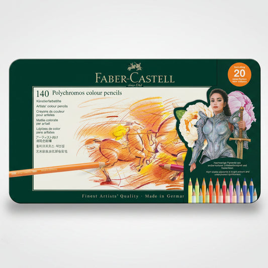 Faber-Castell Polychromos set 140 nieuwe kleuren Reservering