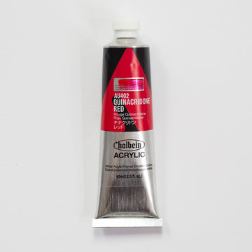 Holbein Acrylic Heavy body AU402 Quinacridone Red D 60ml