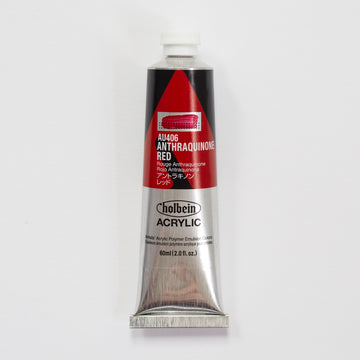 Holbein Acrylic Heavy body AU406 Anthraquinone Red C 60ml