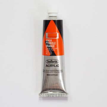 Holbein Acrylic Heavy body AU416 Pyrrole Orange C 60ml