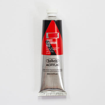 Holbein Acrylic Heavy body AU422 Cadmium Red E 60ml