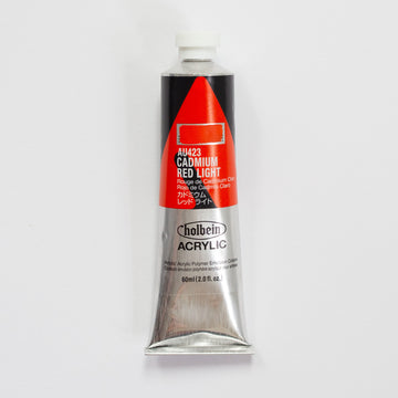 Holbein Acrylic Heavy body AU423 Cadmium Red Light E 60ml