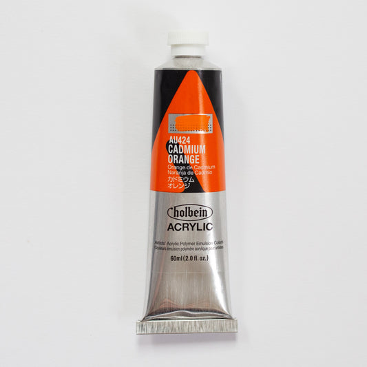 Holbein Acrylic Heavy body AU424 Cadmium Orange E 60ml