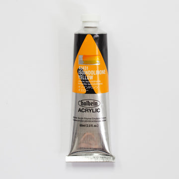 Holbein Acrylic Heavy body AU431 Isoindolinone Yellow C 60ml