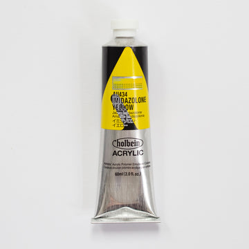 Holbein Acrylic Heavy body AU434 Imidazolone Yellow C 60ml