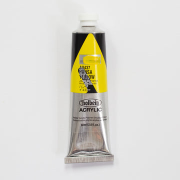 Holbein Acrylic Heavy body AU437 Hansa Yellow B 60ml