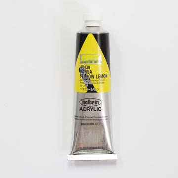 Holbein Acrylic Heavy body AU439 Hansa Yellow Lemon B 60ml