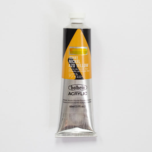 Holbein Acrylic Heavy body AU441 Nickel Azo Yellow D 60ml