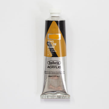 Holbein Acrylic Heavy body AU443 Yellow Ochre A 60ml