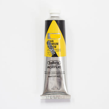 Holbein Acrylic Heavy body AU446 Cadmium Yellow D 60ml