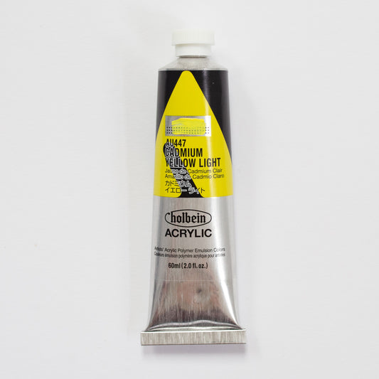 Holbein Acrylic Heavy body AU447 Cadmium Yellow Light D 60ml