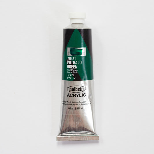 Holbein Acrylic Heavy body AU451 Phthalo Green B 60ml