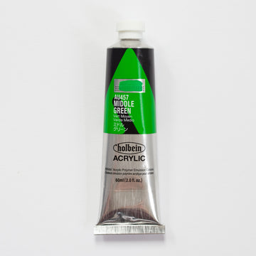 Holbein Acrylic Heavy body AU457 Middle Green B 60ml