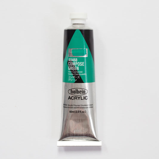 Holbein Acrylic Heavy body AU468 Compose Green B 60ml