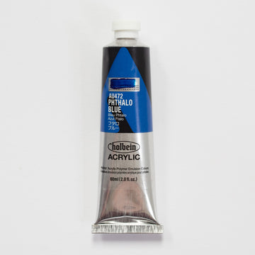 Holbein Acrylic Heavy body AU472 Phthalo Blue B 60ml