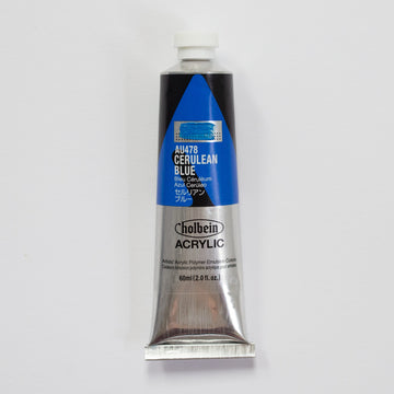 Holbein Acrylic Heavy body AU478 Cerulean Blue E 60ml