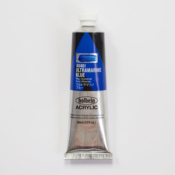 Holbein Acrylic Heavy body AU481 Ultramarine Blue A 60ml