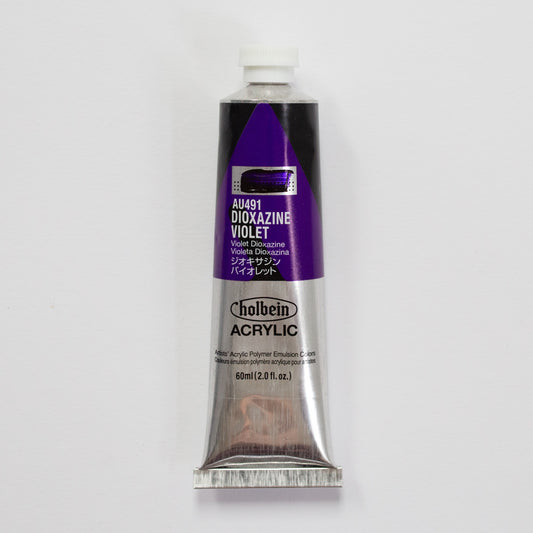 Holbein Acrylic Heavy body AU491 Dioxazine Violet C 60ml