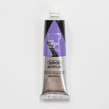 Holbein Acrylic Heavy body AU503 Compose Violet B 60ml