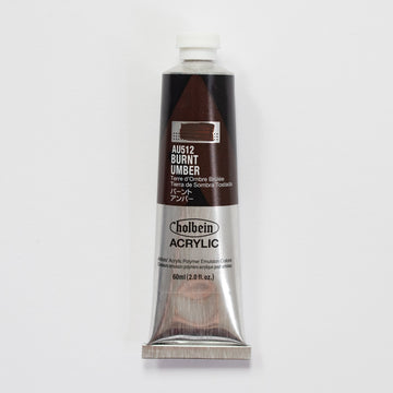 Holbein Acrylic Heavy body AU512 Burnt Umber A 60ml