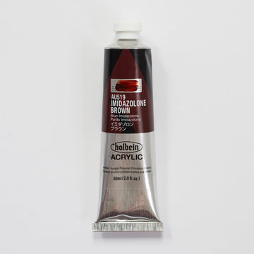 Holbein Acrylic Heavy body AU519 Imidazolone Brown C 60ml