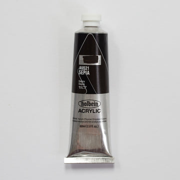 Holbein Acrylic Heavy body AU521 Sepia B 60ml