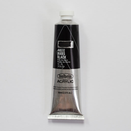 Holbein Acrylic Heavy body AU532 Mars Black A 60ml